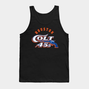 Houston Colt .45s Defunct Sports Logo Fan Art Tribute Tank Top